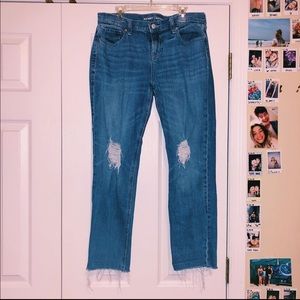 the cutest pair of boyfriend jeans